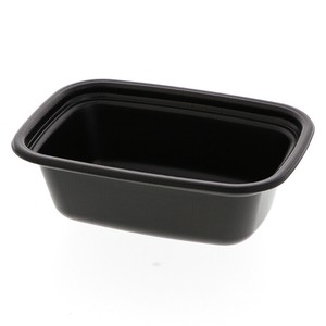 リスパック 丼容器 長角丼 本体 黒 50枚