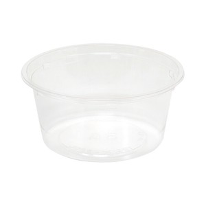 リスパック 食品容器 バイオカップ（クリーンカップ） 丸型 129パイ430BL 本体 50個