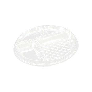 リスパック 冷やし麺容器 クリーンボール キャッチ 178 4S-2 中皿 100枚