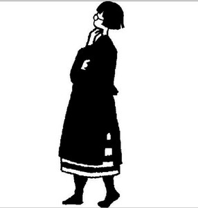 ●受注製造●【MA7stamp】ふむふむ　ふみこさん