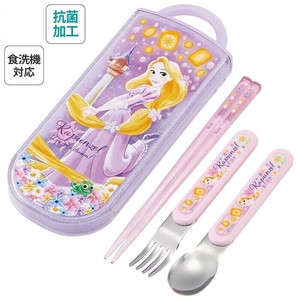 Bento Cutlery Bird Rapunzel Skater Antibacterial Made in Japan