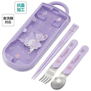 Bento Cutlery Bird Skater Antibacterial Made in Japan