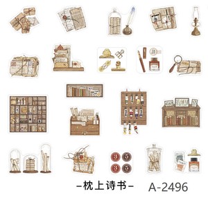 フレークシール　久去山泽シリーズ　40枚入り A2-8