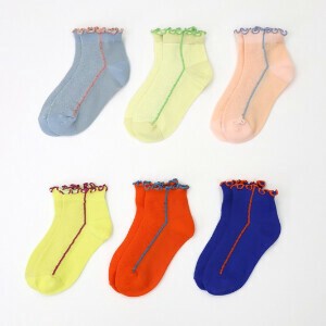 Pre-order Kids' Socks Ladies fashion Socks 3-pairs S/S
