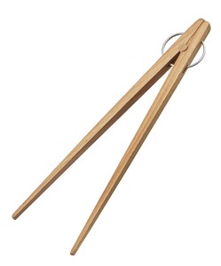 [新商品]ブナ材 箸トング　25cm　木製　ナチュラル　テーブル
