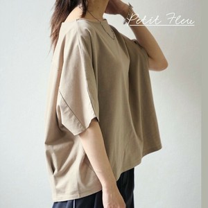 5分袖コクーンプルオーバー　Tシャツ