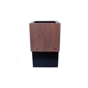 W CUBE ダブルキューブ ダストボックス 10L WN/Bk ウォールナット/ブラック YK06-012
