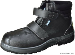 ミツウマ　安全靴作業靴　セーフテックNo.65W  クロ  24.0