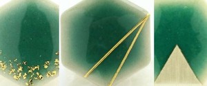 Mino ware Pierced Earringss Made in Japan