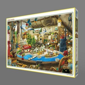 ジグソーパズル　渓川弘行　リトルハーバー　1000-859