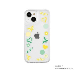 SHOWCASE+ iPhone15/14/13対応ケース イエロー&グリーン SWC-17YG