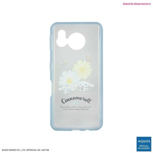 サンリオ IIIIfit Clear AQUOS sense7対応ケース シナモロール SANG-291CN