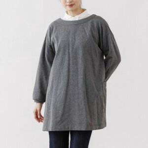 【エプロン】裏起毛2way割烹着ショートエプロン　　ナチュラル