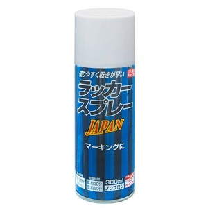 ニッペホームペイント ラッカースプレーJAPAN 300ml 01 ホワイト HAJ001