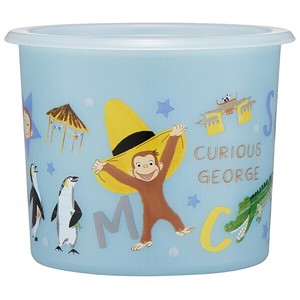 【公式】 ワンタッチシール密閉保存容器 800ml 【おさるのジョージ ZOO】 スケーター