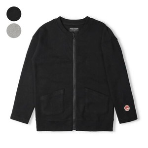 Kids' Cardigan/Bolero Jacket Basic Long-sleeved Cardigan Ripple Made in Japan