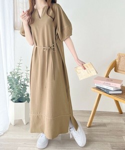 ワンピース 半袖  無地 ゆったり 快適 レディース ファッション   BQ211
