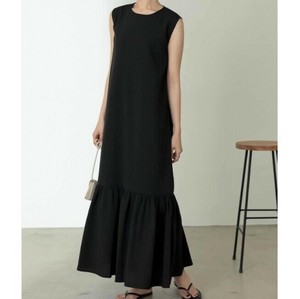 Casual Dress Ladies fashion Round Neck Sleeveless