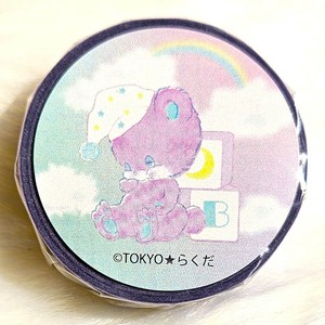 マスキングテープ　ねむねむアニマル柄