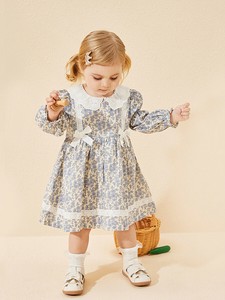 Kids' Casual Dress Floral Pattern