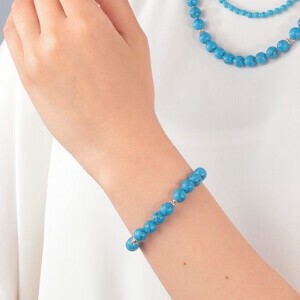 【在庫限り！】ターコイズカラーブレスレット