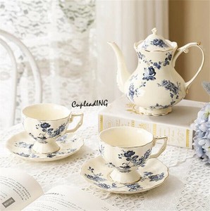 ≪予約商品≫INSスタイル カップ ソーサー 家庭用 アフタヌーンティーカップ カップポット セット