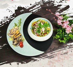 【2024新作】INSスタイル プレート ホテル クリエイティブ プレート セット テーブルウェア 冷菜 スナック