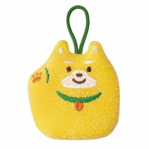 【日用品】キラキラおそうじスポンジ 招き柴