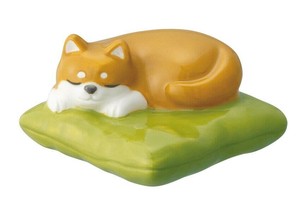 お昼寝箸置き  シバ