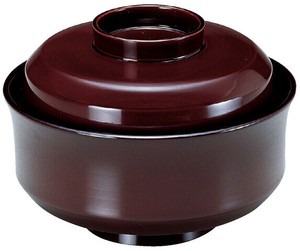 4．5寸天竜寺椀 溜内黒 TA