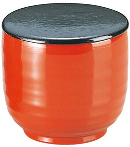 荒筋飯器 朱・黒内朱 A M