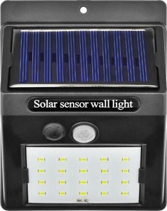 ソーラー充電式センサーライト 20LED IB-215
