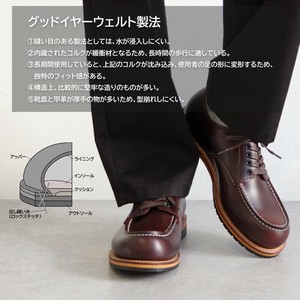 【DIAMOND STREET】　モカシンショートブーツ　アメカジメンズ