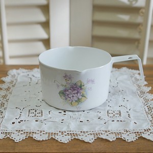 Enamel Measuring Cup Violet Knickknacks 200ml Made in Japan