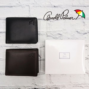 アーノルドパーマー 「シープ ダブルステッチシリーズ」 カード入れ二つ折り財布 ギフトケース 定番商品