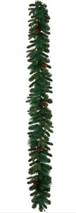 【クリスマス】【新商品】【ガーランド】AX60723　ミックスパインコーンガーランド
