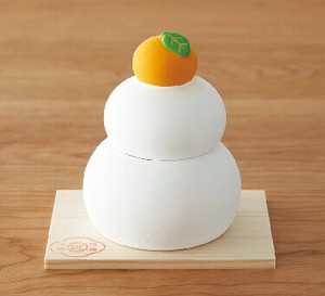 ★開運招福の干支★　縁起の良い置物【鏡餅（蓋物）】＜予約販売＞