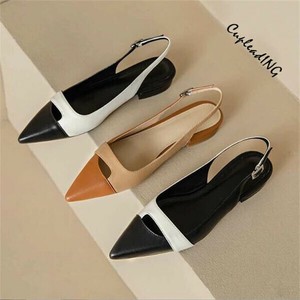 ≪予約商品≫早い者勝ち 怠惰な風 ポインテッドトゥ フラット 気質 単靴 パンプス ファッション サンダル