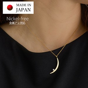 Gold Chain Necklace Ladies fashion Jewelry Made in Japan