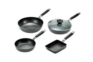 フライパン26cm(ガラス蓋付）&フライパン20cm&玉子焼13×18cm&いため鍋28cm NNS-2000S