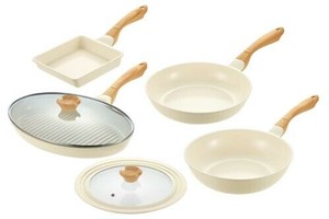 フライパン26cm &玉子焼15×18cm&いため鍋28cm&オーバルパン(ガラス蓋付)(24・26・28兼用ガラス蓋付)