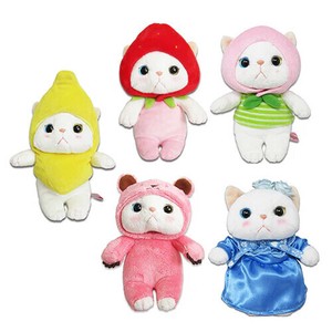 Animal/Fish Plushie/Doll Design Cat 5-types