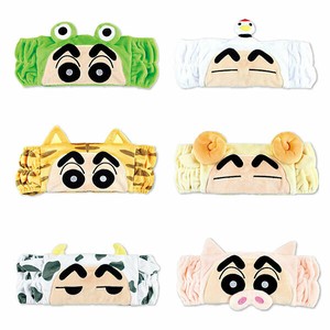 キャラクター ヘアバンド クレヨンしんちゃん 変身しんちゃん かえる つる とら ひつじ うし ぶた