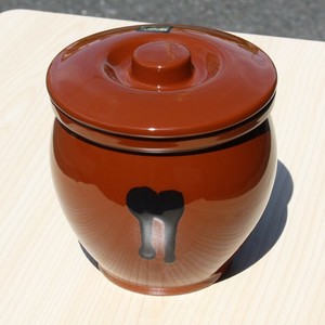 Tokoname ware Storage Jar/Bag 900ml 0.5-go