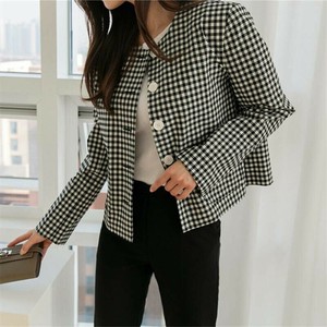 Coat Check Pattern Ladies fashion