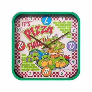 ■2024AW　新作■　Teenage Mutant Ninja Turtles　ウォールクロック　TMNT-00013