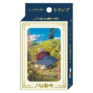 【★在庫処分★】スタジオジブリ シーンがいっぱいトランプ ハウルの動く城 01134301