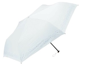ハンディールーフ(TM) UVブロック 折 60cm 折りたたみ傘 カローラ ライトブルー