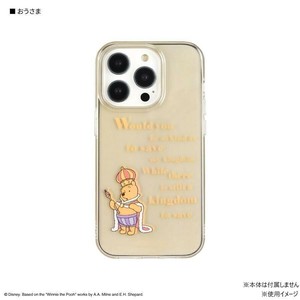ディズニー ファニーフェイス&コスチュームプー iPhone14Pro/13Pro対応ケース おうさま DNG-97C