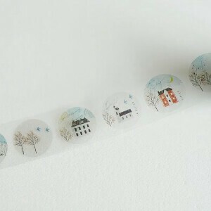 YOHAKU Decoration Someday street corner Roll Sticker